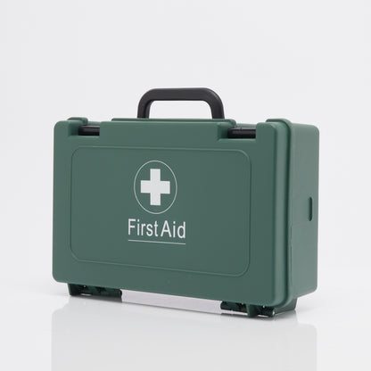 Blue Dot Vehicle First Aid Kit in Green Box