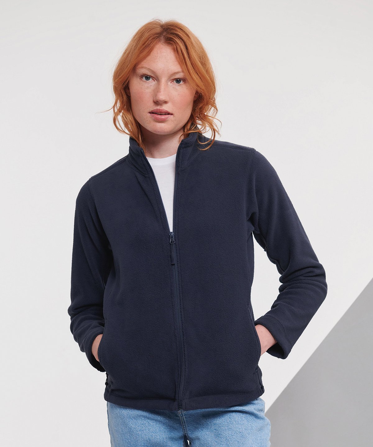 Womens Full Zip Outdoor Fleece