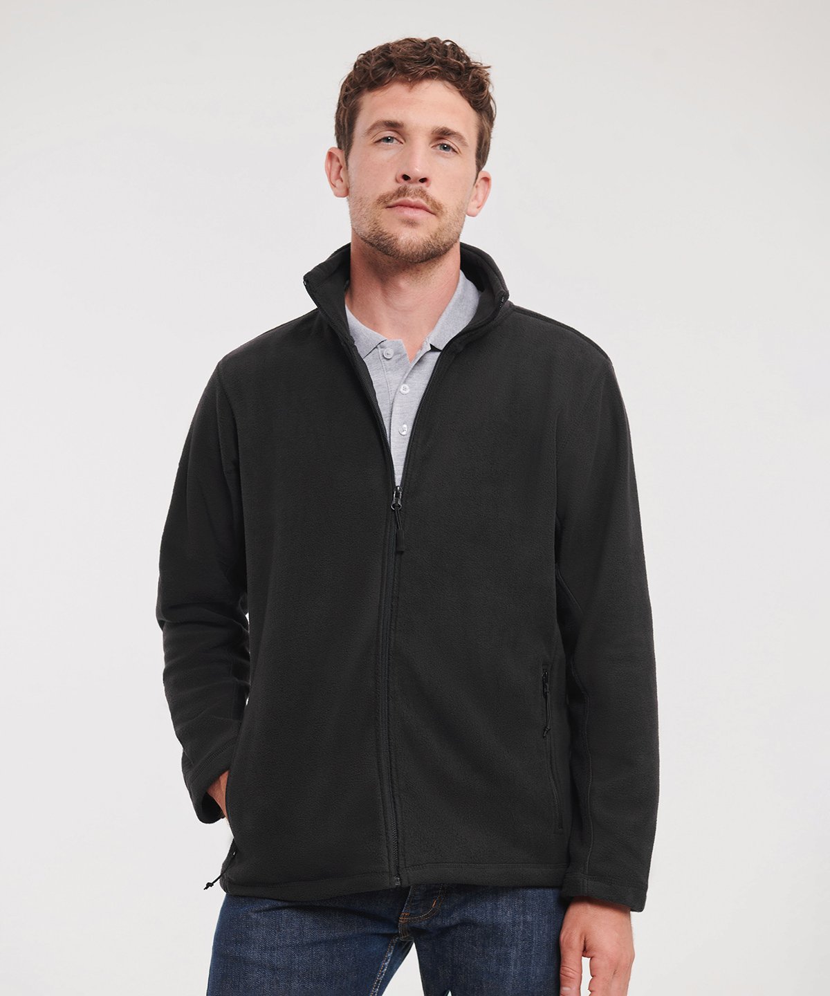 Mens Full Zip Outdoor Fleece