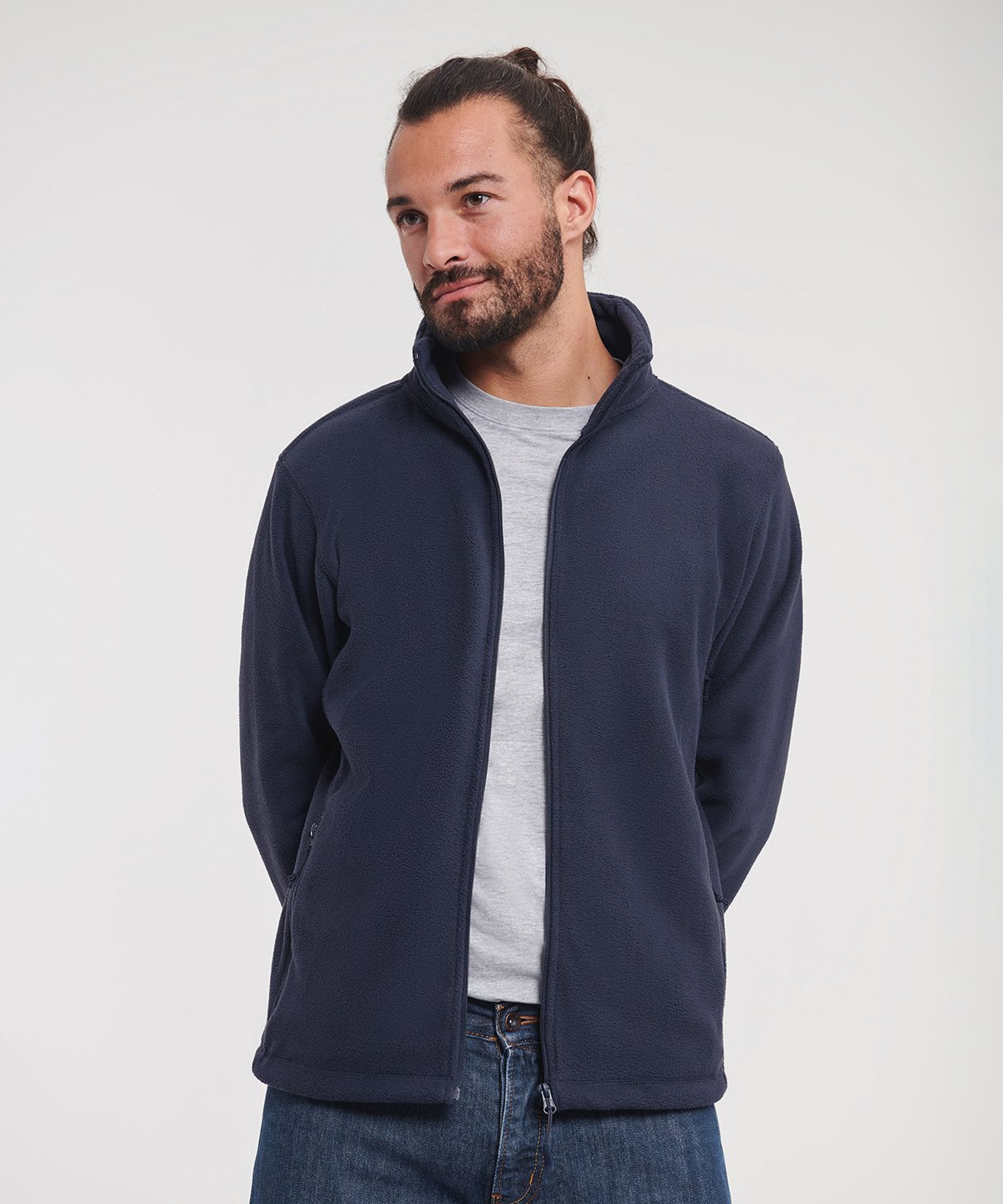 Mens Full Zip Outdoor Fleece