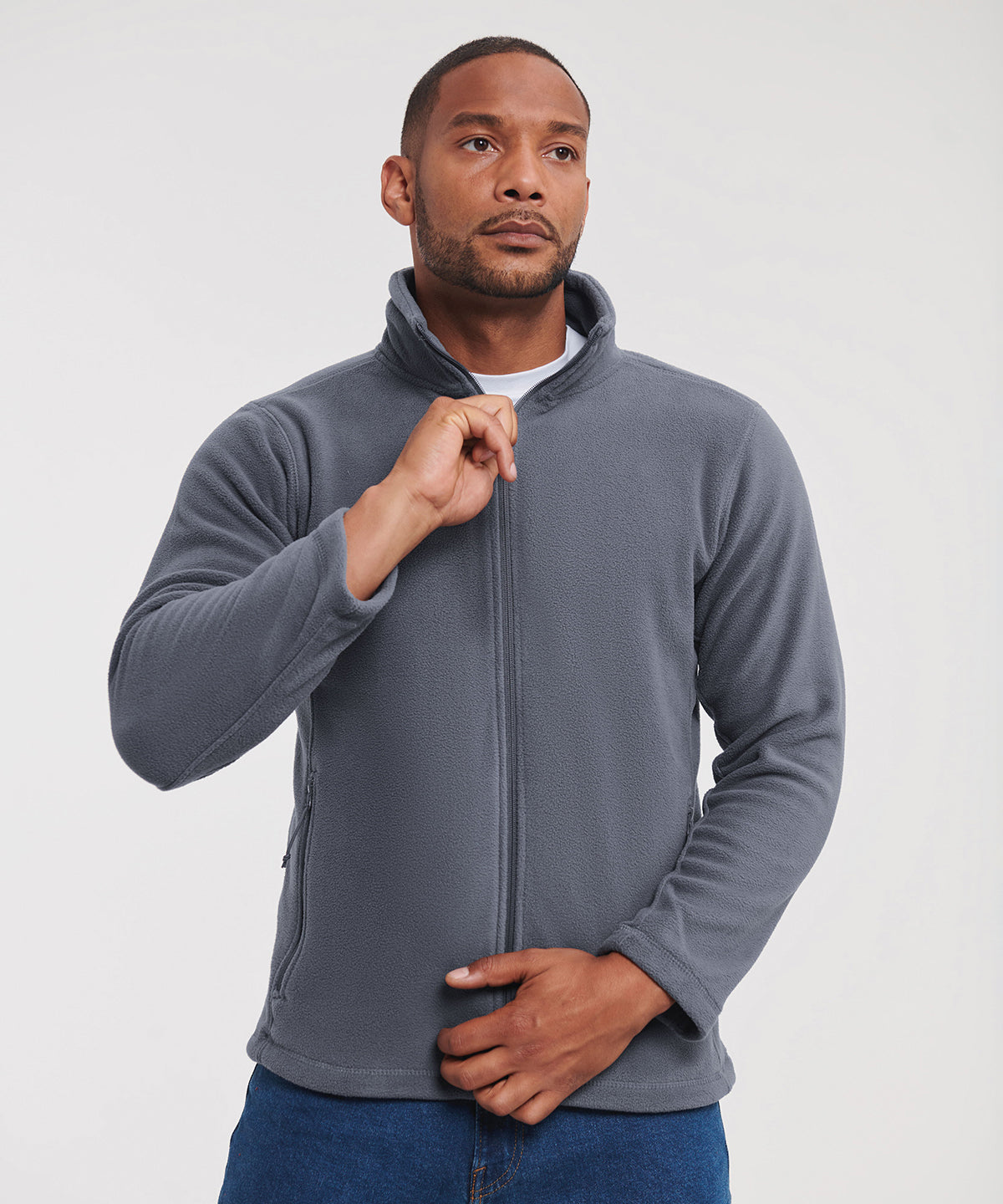 Mens Full Zip Outdoor Fleece