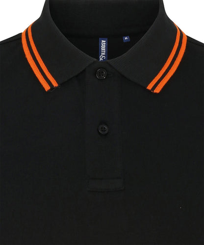 Mens Classic Fit Tipped Polo