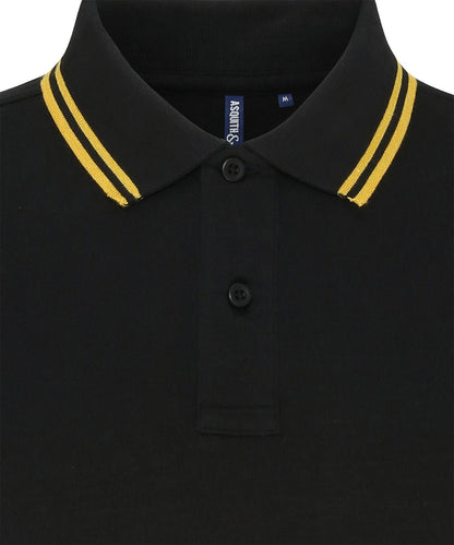 Mens Classic Fit Tipped Polo