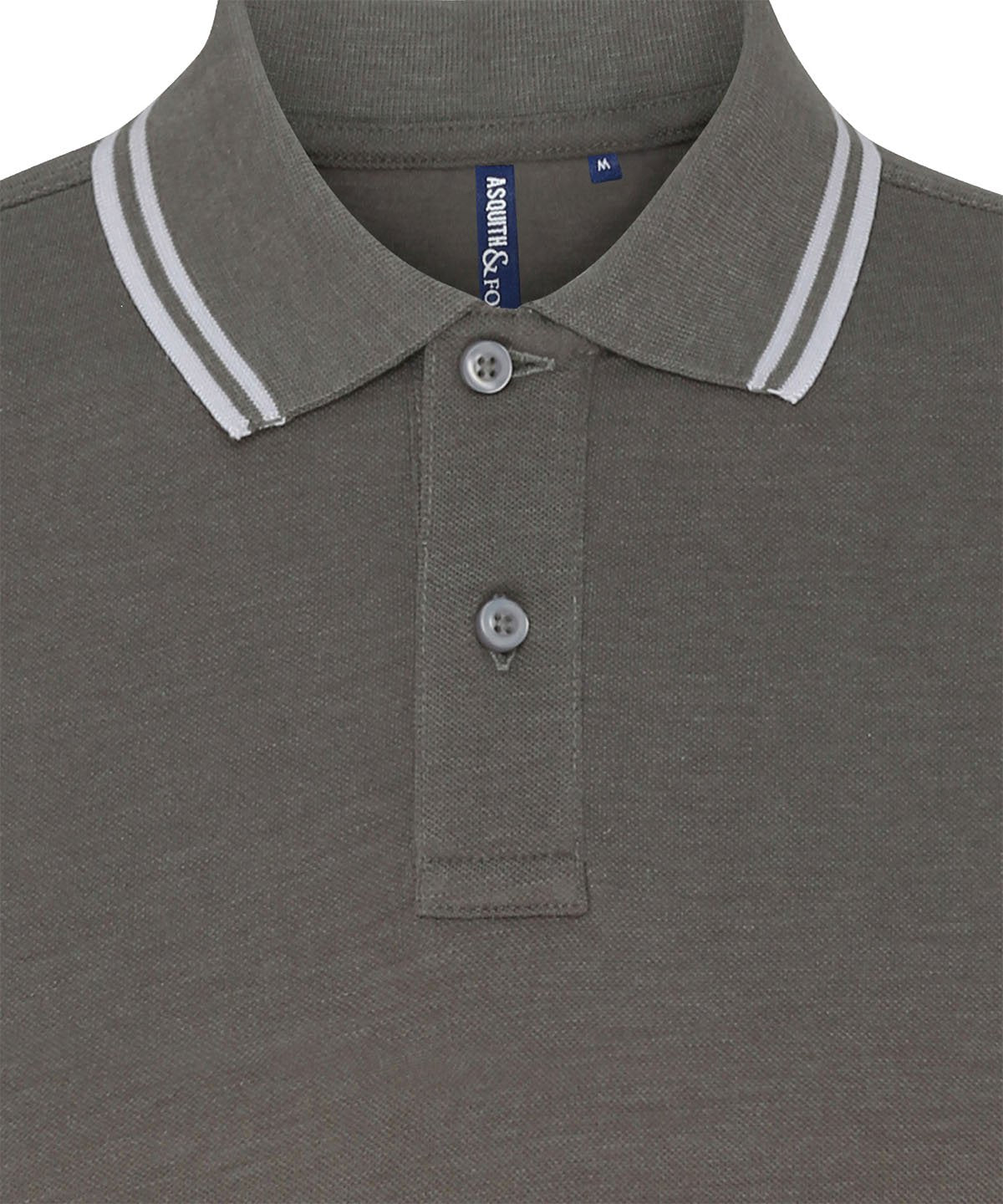 Mens Classic Fit Tipped Polo