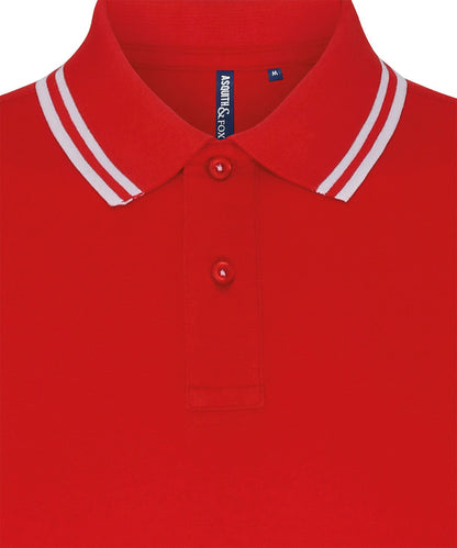 Mens Classic Fit Tipped Polo