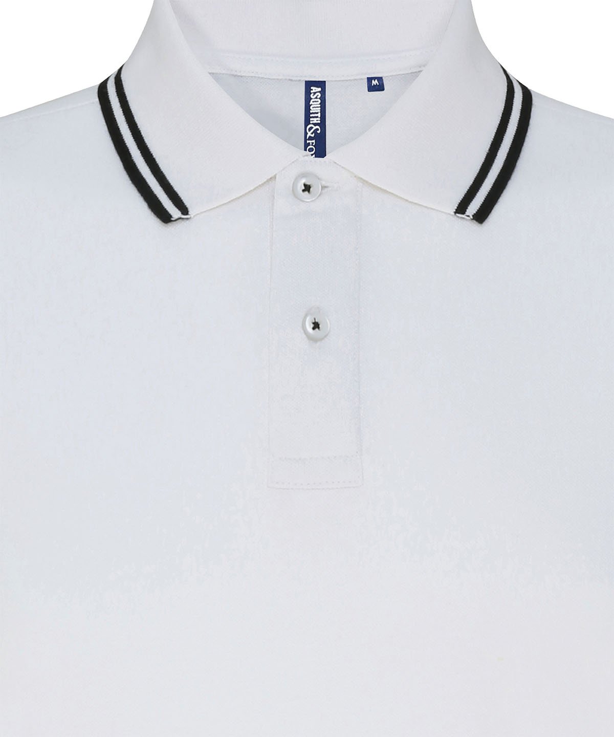 Mens Classic Fit Tipped Polo