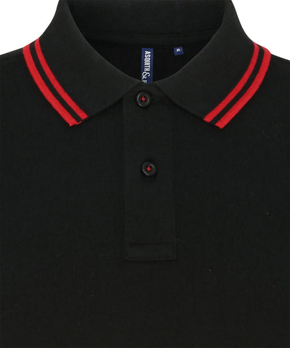 Womens Classic Fit Tipped Polo