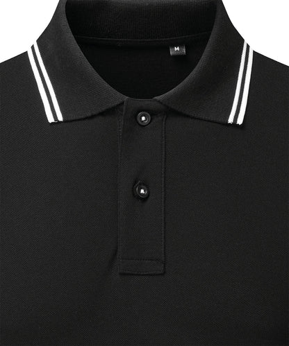 Womens Classic Fit Tipped Polo