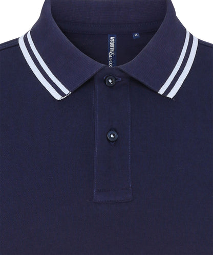 Womens Classic Fit Tipped Polo
