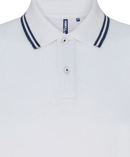 Womens Classic Fit Tipped Polo
