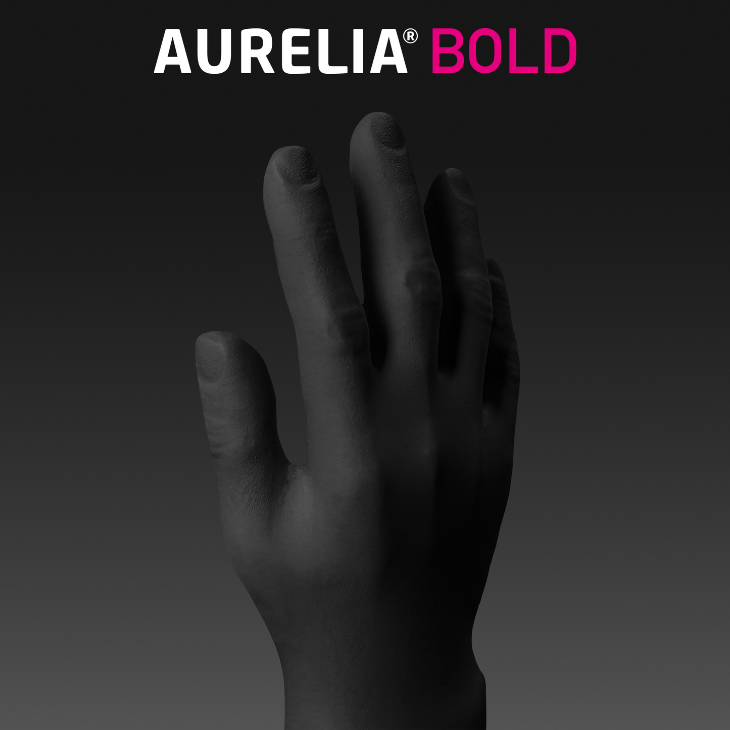 Aurelia® Bold Black Nitrile Examination Gloves