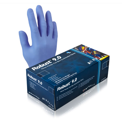 Aurelia® Robust 9.0 Nitrile Examination Gloves