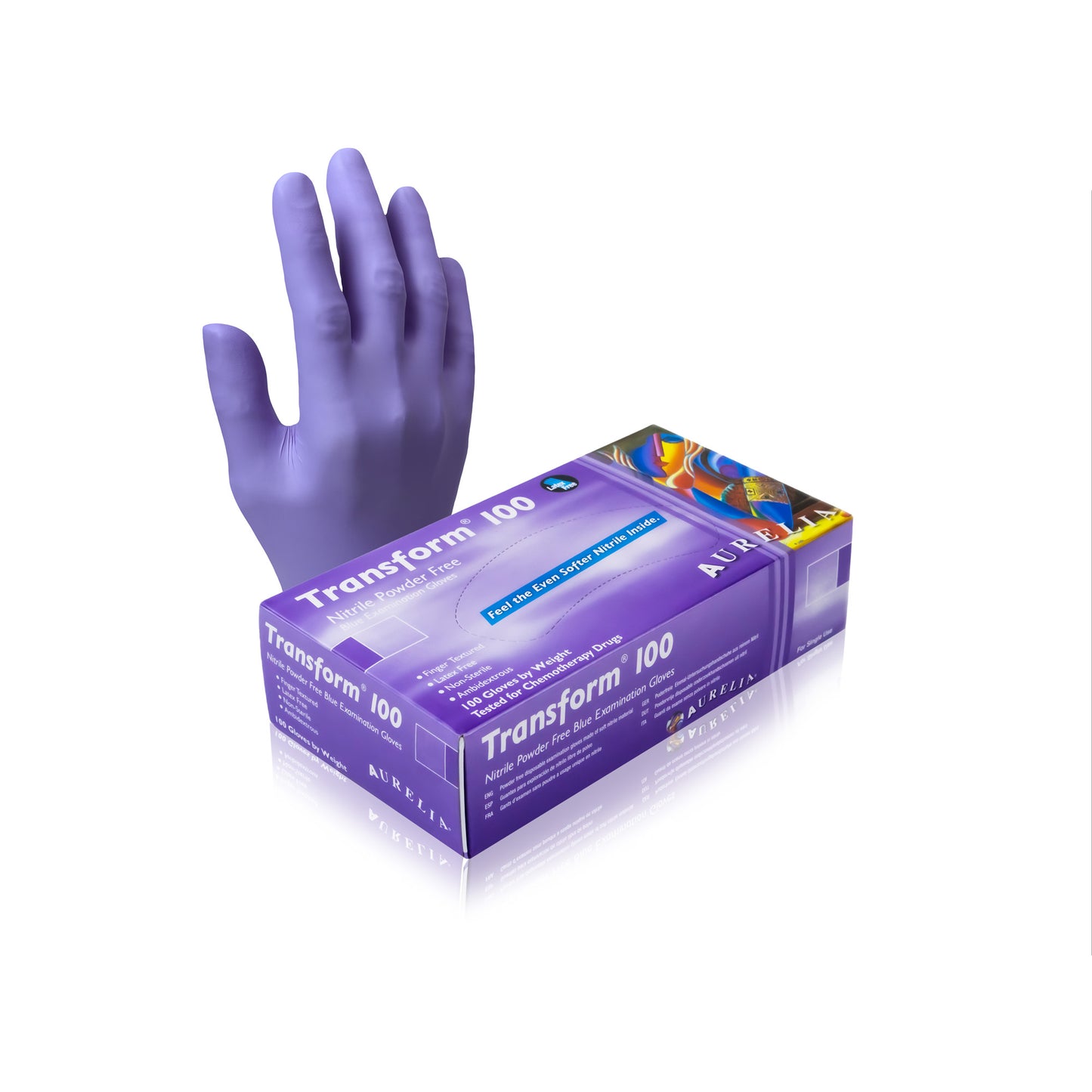 Aurelia® Transform 100® Nitrile Examination Gloves