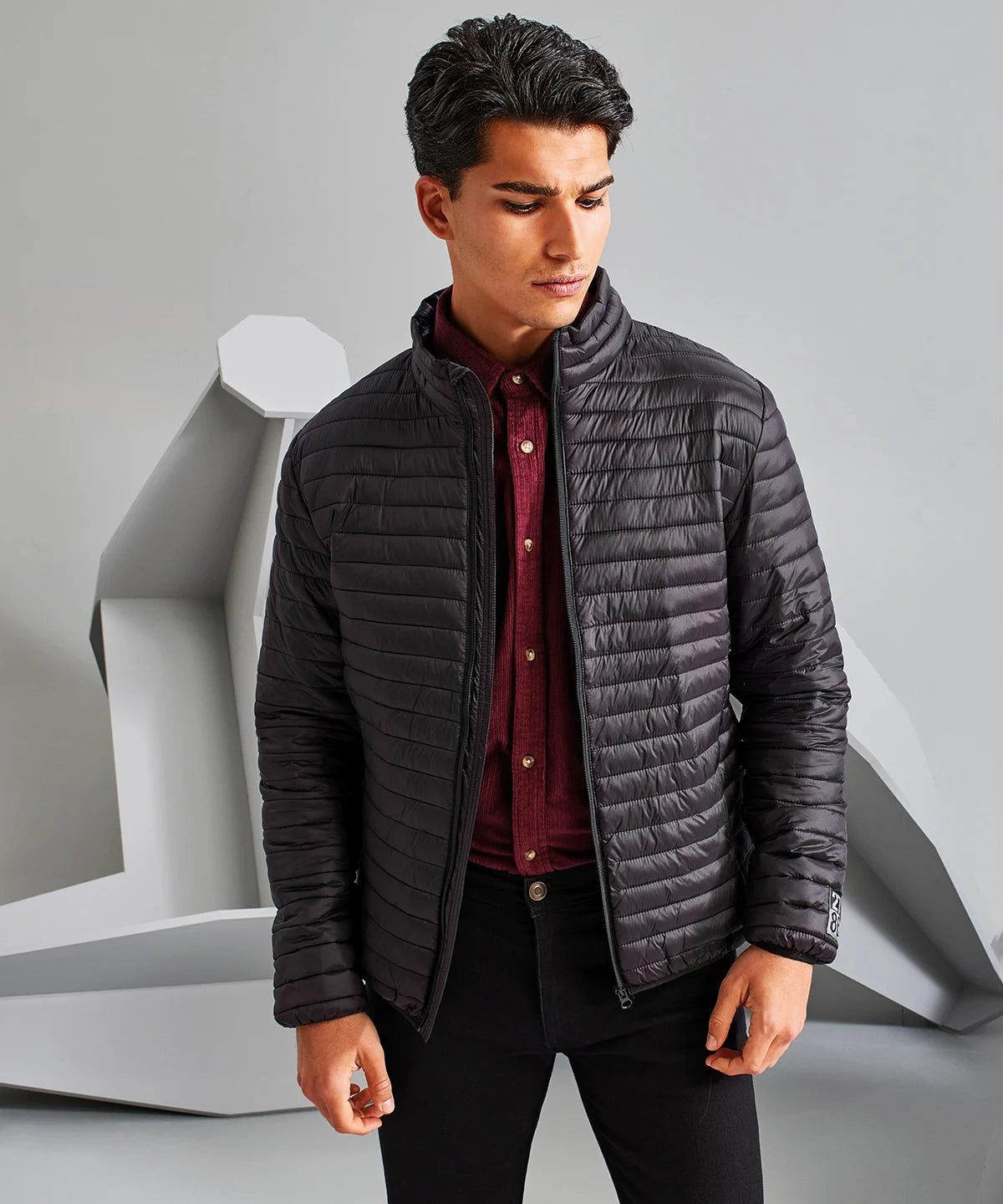 Mens Fineline Padded Jacket