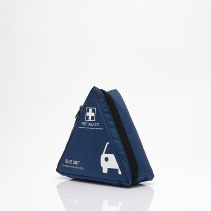 Blue Dot 1-3 Passenger BS 8599-2 (2014) Motorist First Aid Kit in Blue Bag