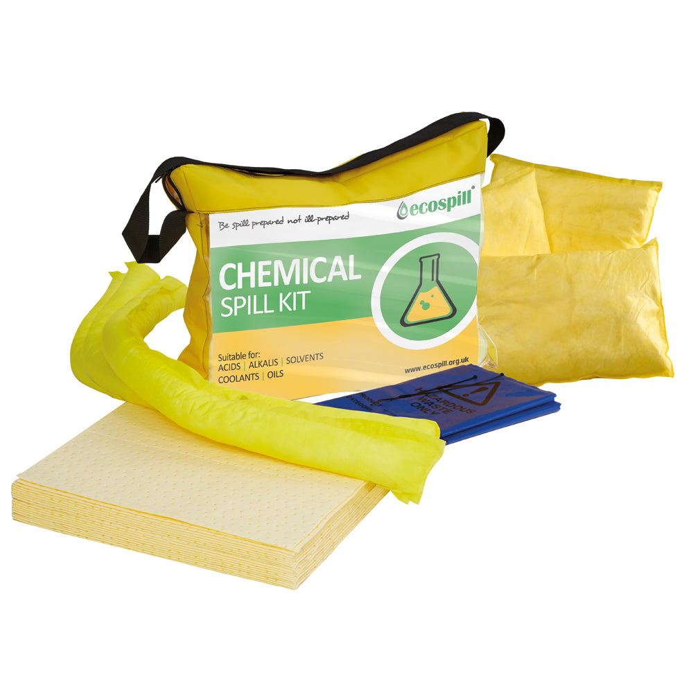 50L Chemical Spill Response Kit | Clear Vinyl Holdall