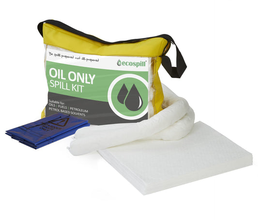 30L Oil Only Spill Response Kit | Clear Vinyl Holdall