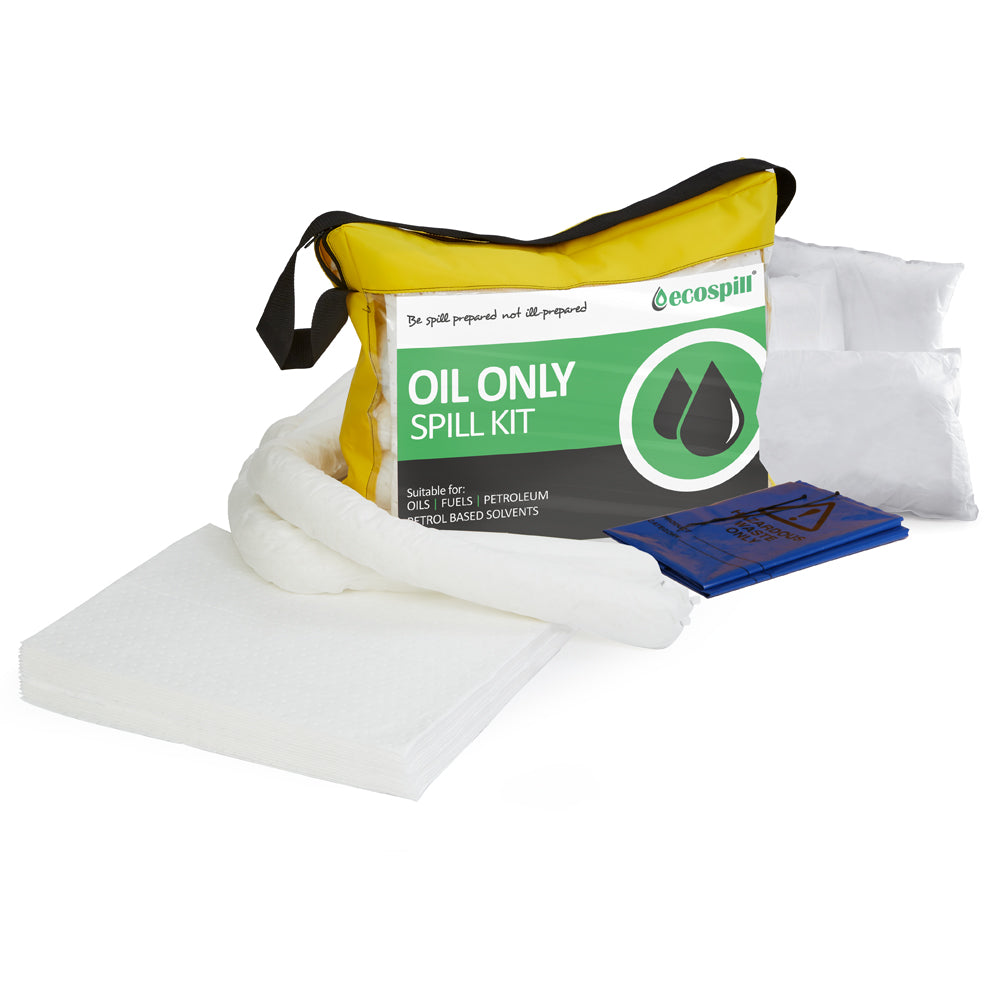 50L Oil Only Spill Response Kit | Clear Vinyl Holdall