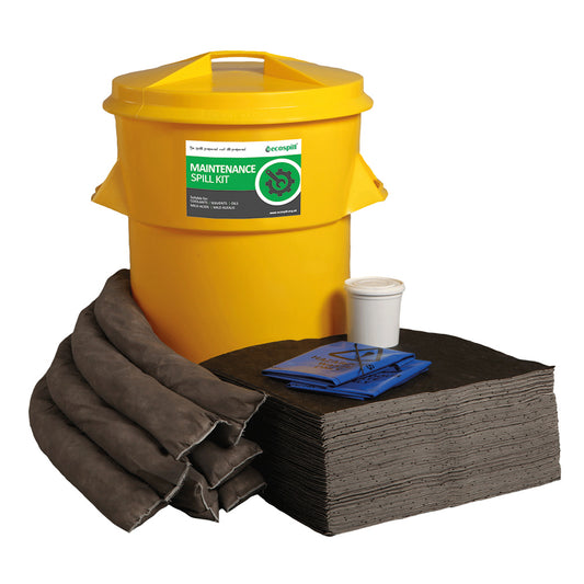 Maintenance Spill Response Kit | Circular PE Bin