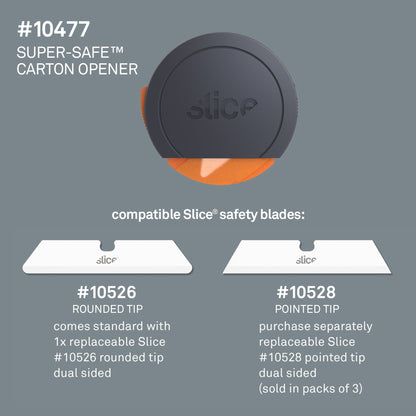Slice Super-Safe™ Carton Opener
