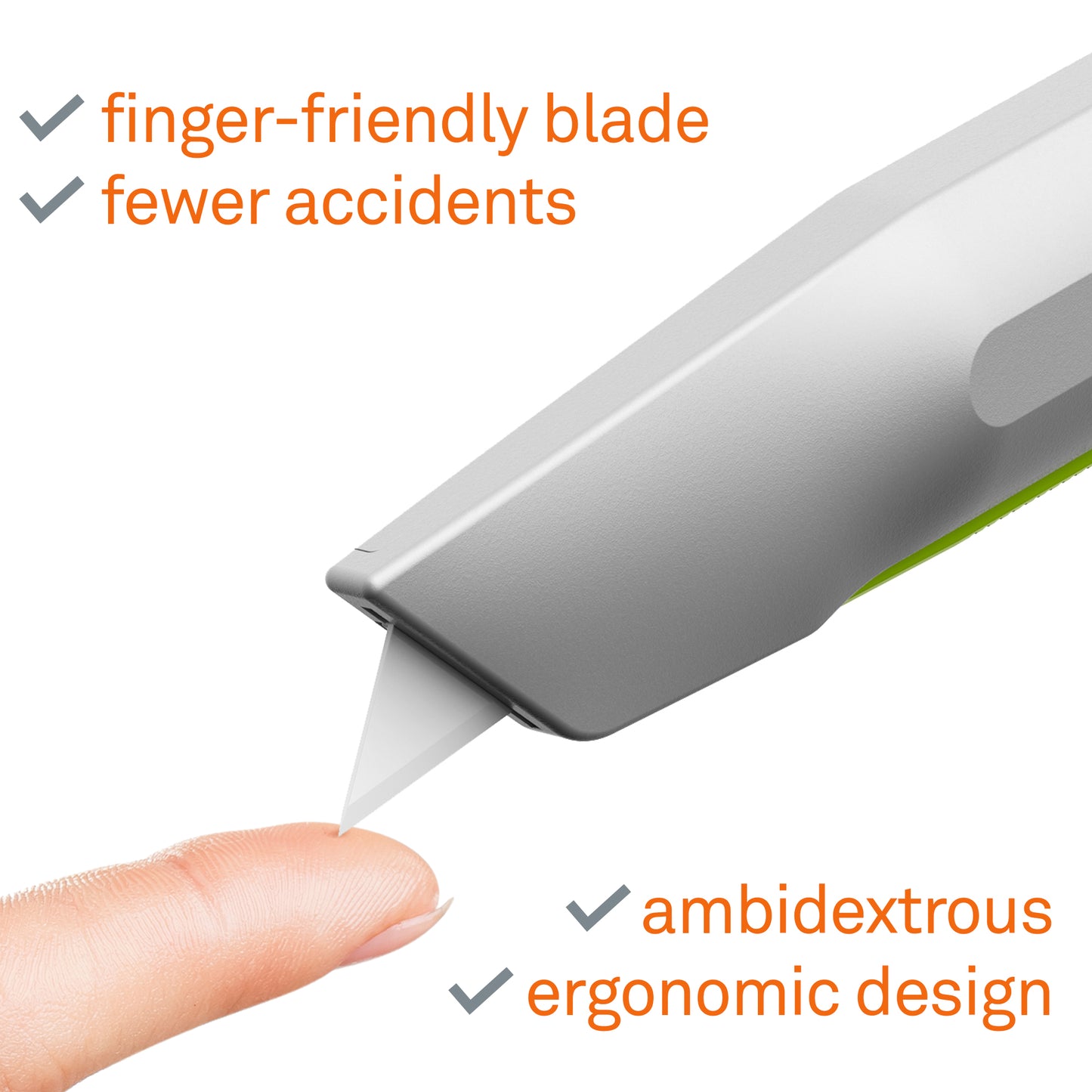 Slice Auto-Retractable Metal Squeeze Knife
