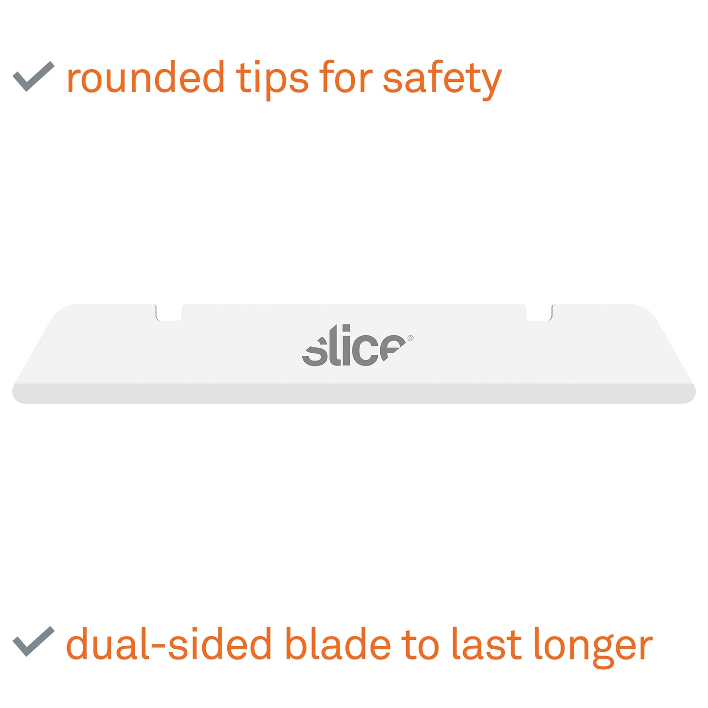 Slice Industrial Blades (Rounded Tip)