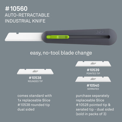 Slice Auto-Retractable Industrial Knife