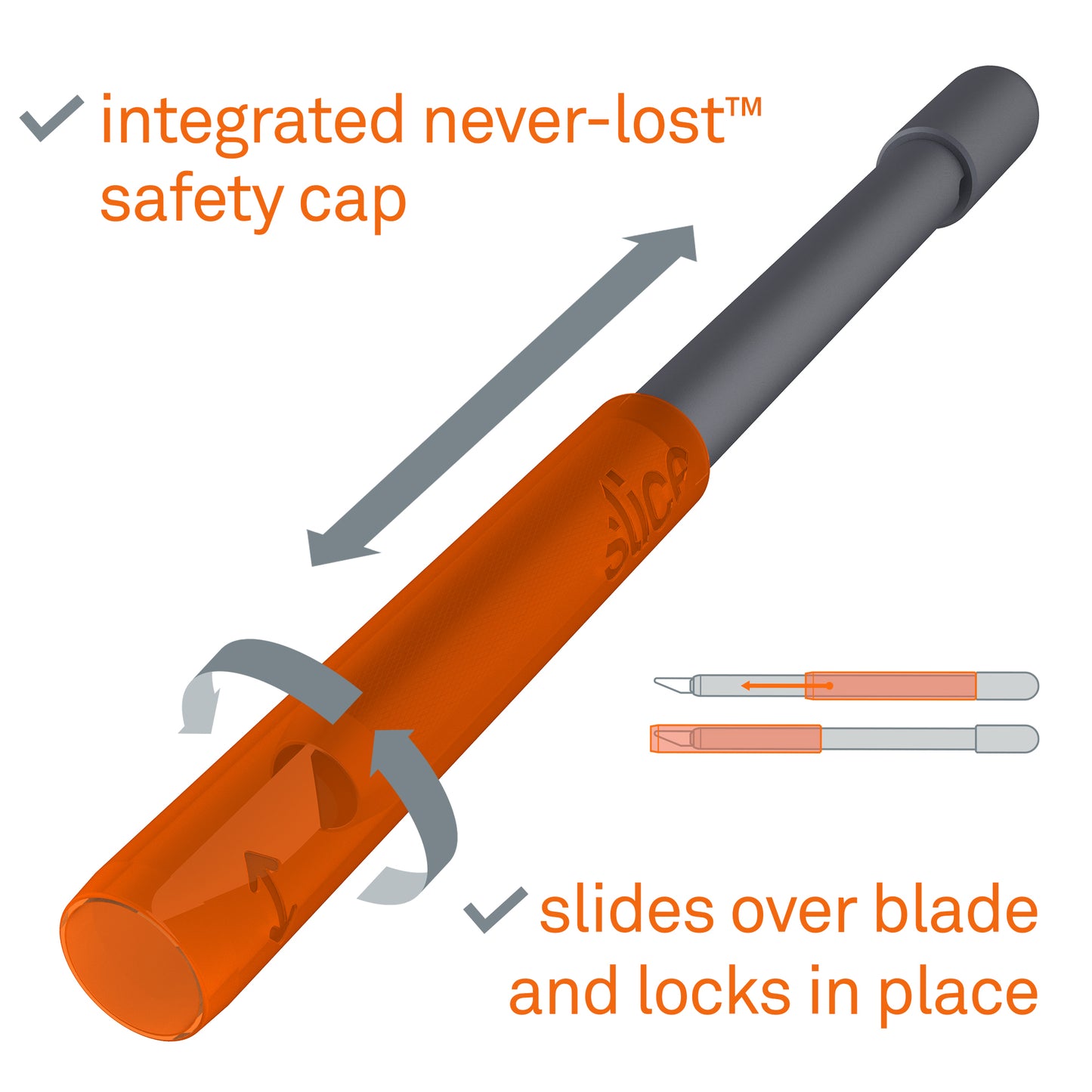 Slice Craft Knife (Safety Cap)