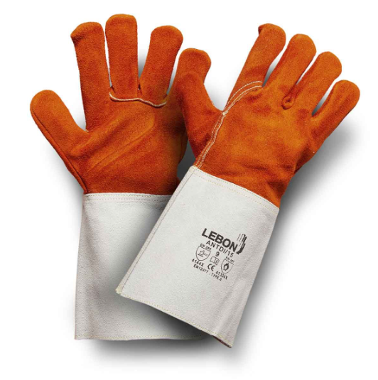 ANDTDI/15 Heatproof Cow Split Leather Gloves