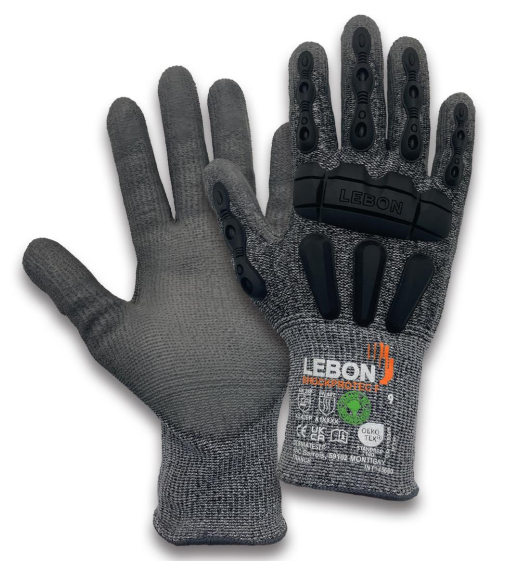 Shockprotec/F Seamless knitted glove 10 gauge