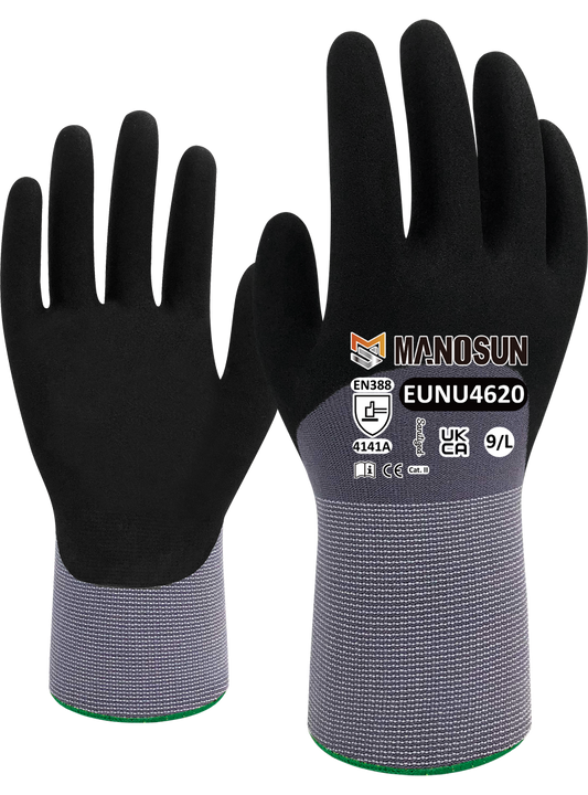 EUNU4620 3/4 Breathable Glove Gauge 15 - DaltonSafety