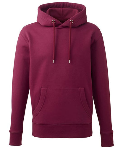 Men's Burgandy Anthem Hoodie - Dalton Safety