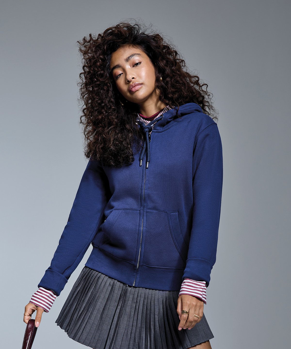 Womens Full Zip Hoodie