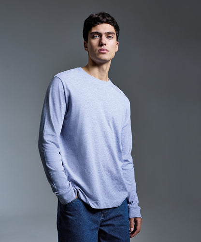 Mens Crew Neck Long Sleeve T-Shirt
