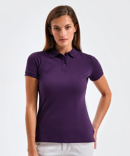 Womens Polycotton Blend Polo