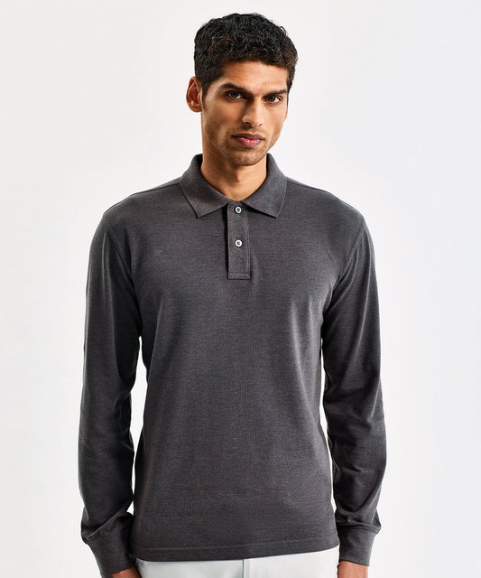 Mens Classic Fit Long Sleeved Polo
