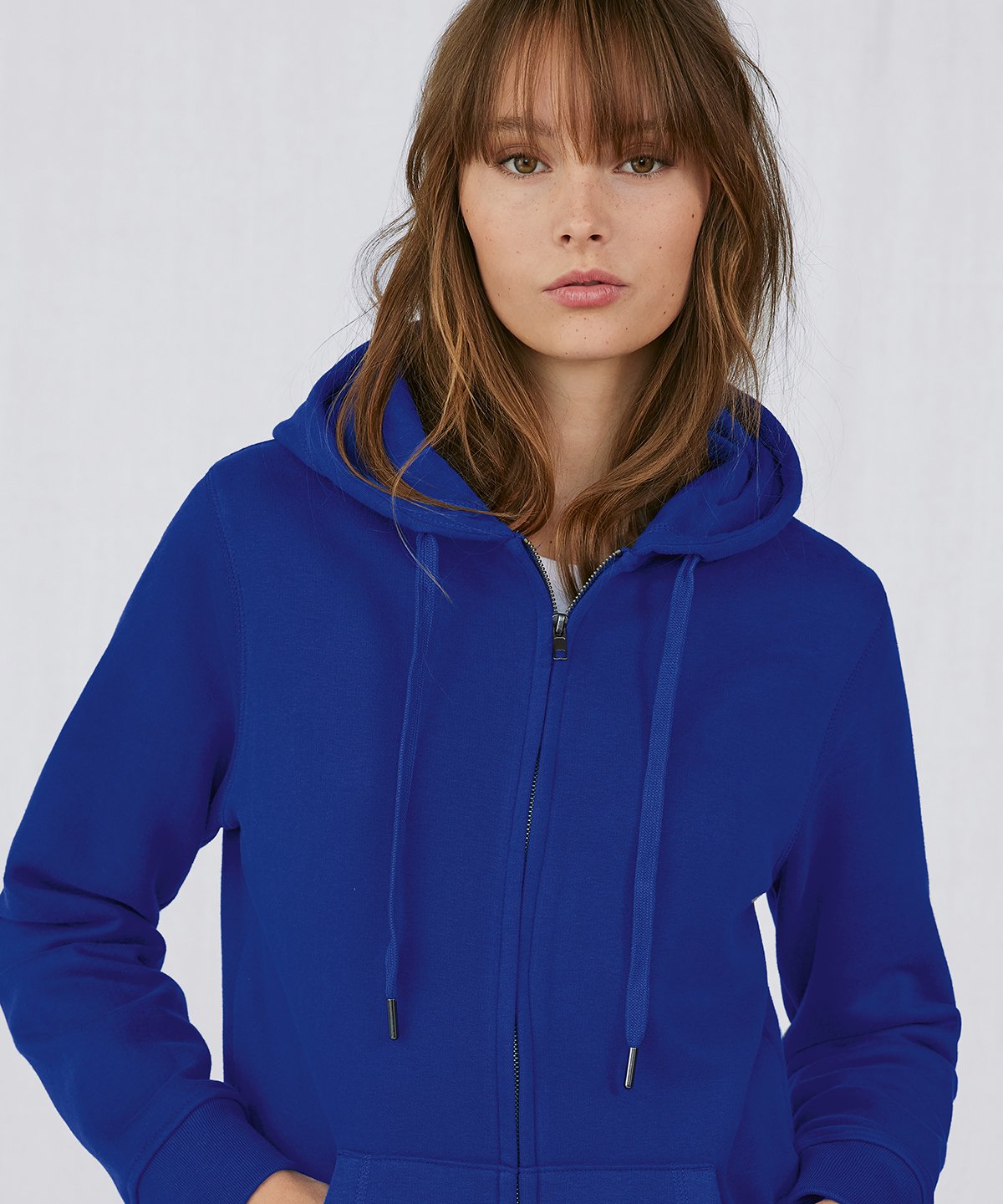 Womens Premium Zipped Hoodie