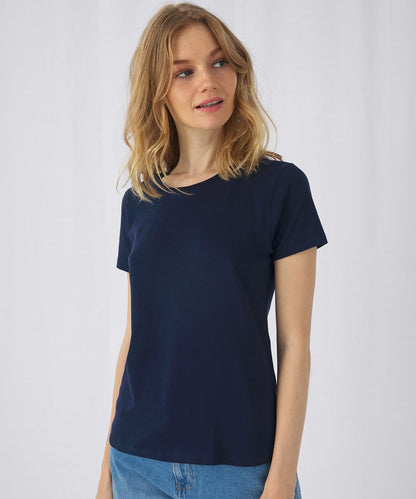 Womens Modern Basic Short Sleeved Tee