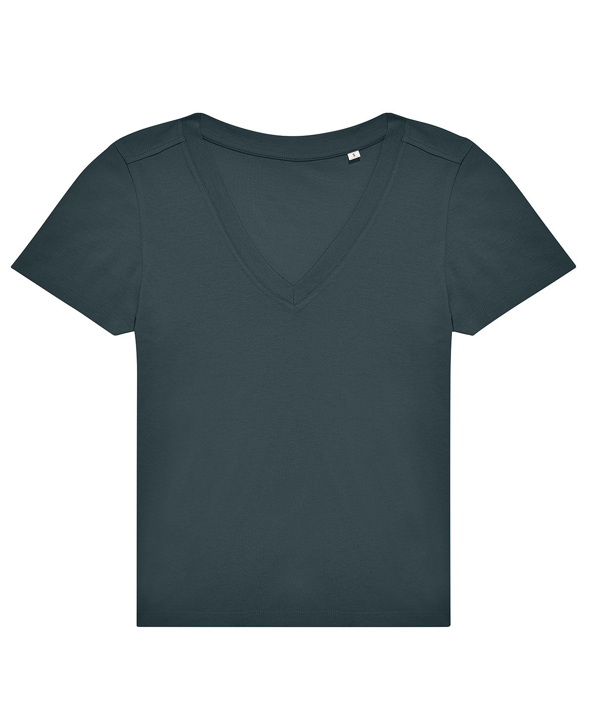 Womens Short Sleeved V-Neck Tee