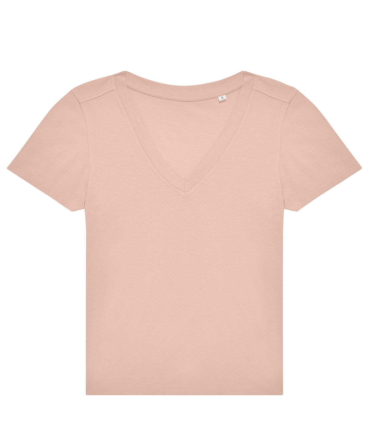 Womens Short Sleeved V-Neck Tee