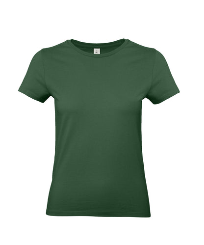Womens Modern Basic Tubular Short Sleeved Tee