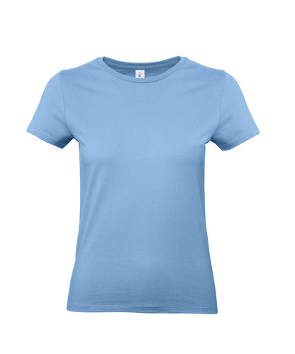 Womens Modern Basic Tubular Short Sleeved Tee