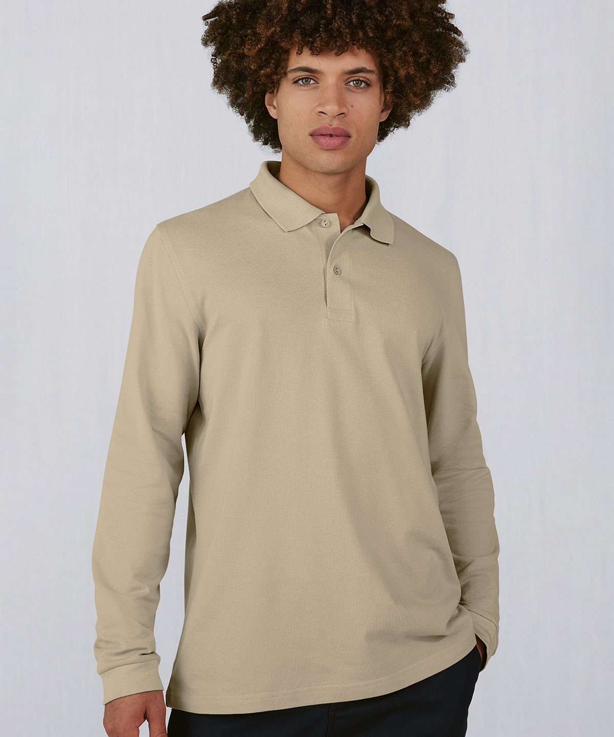 Unisex Long Sleeved Polo