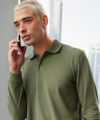 Unisex Long Sleeved Polo