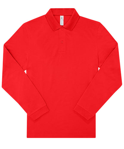 Unisex Long Sleeved Polo