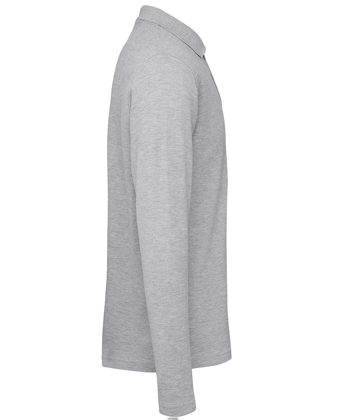 Mens Basic Long Sleeved Polo