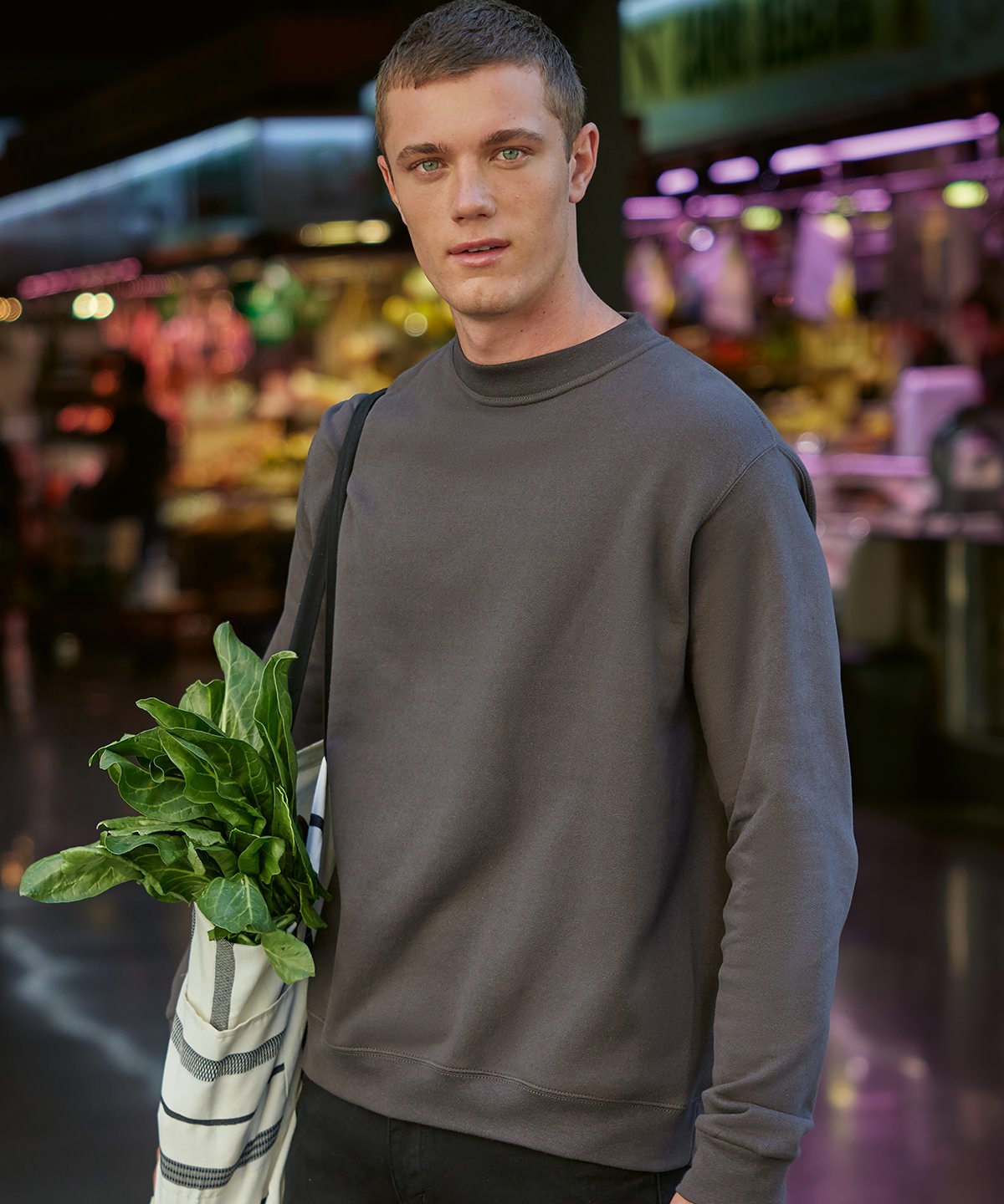 Mens Classic Crew Neck Sweatshirt