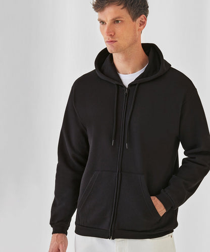 Unisex 50/50 Full Zip Hooded Sweatshirt