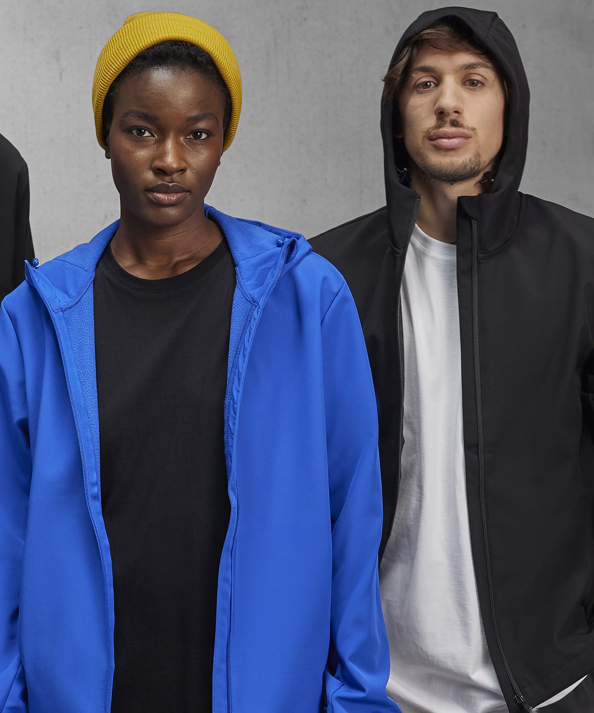 Unisex Hooded Softshell Jacket