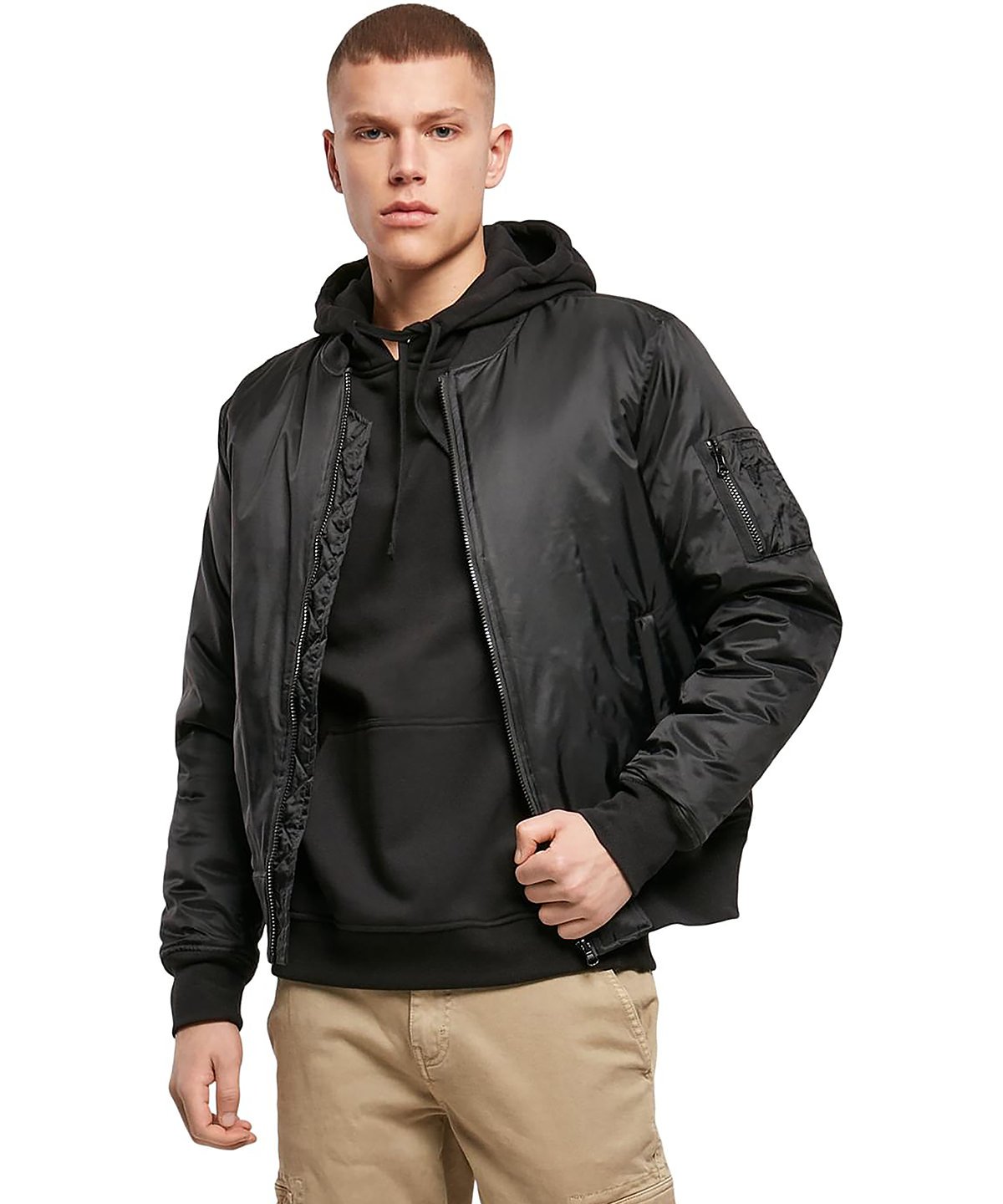 Mens Classic Bomber Jacket